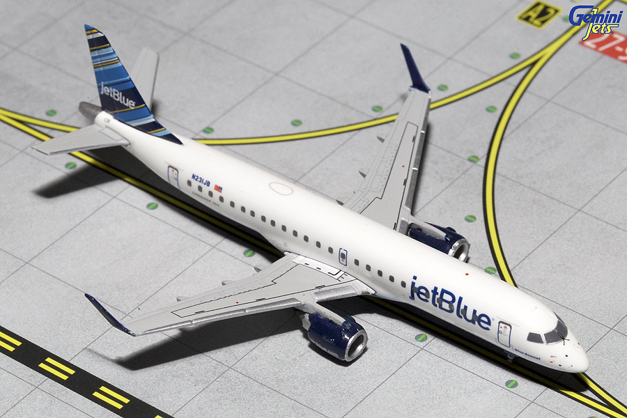 GJ701520 GEMINI JETS JET BLUE / ジェットブルー航空 Embraer E190 Blue Bonnet N231JB 1:400 完売しました。