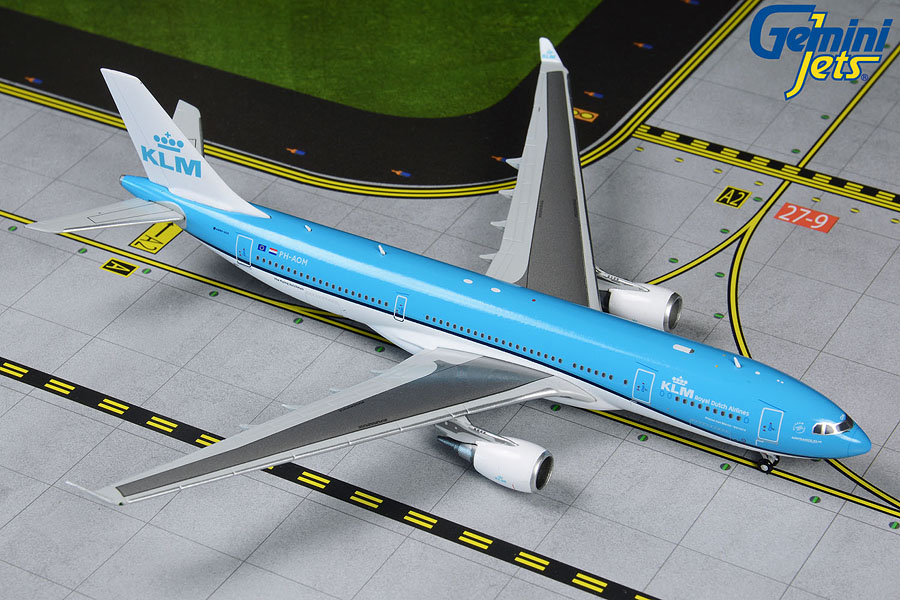 GJKLM1874 GEMINI JETS KLM / KLMオランダ航空 A330-200 PH-AOM 1:400 完売しました。