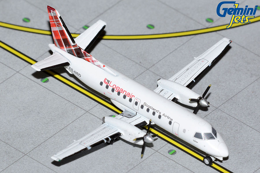 GJLOG1972 GEMINI JETS LOGANAIOR SAAB340 ES-NED 1:400 メーカー完売