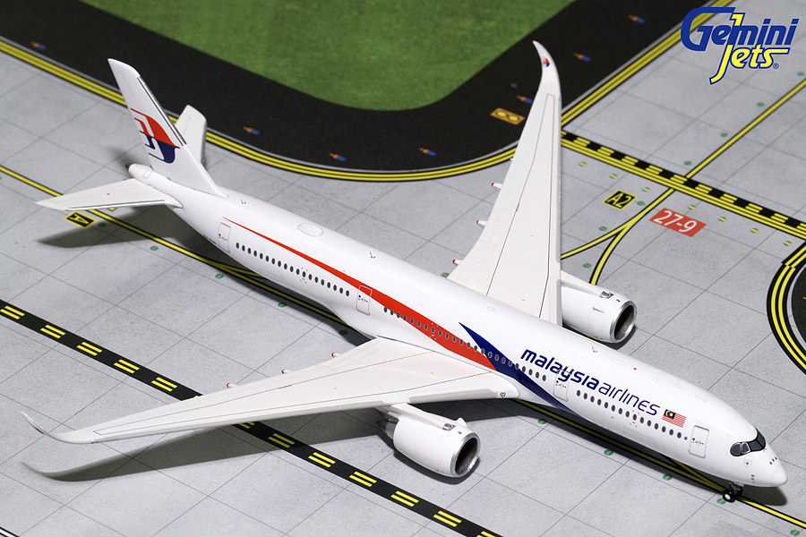 GJMAS1742 GEMINI JETS Malaysia MAS / マレーシア航空 A350-900 9M-MAB 1:400 完売しました。 GEMINI JETS 1:400 Malaysia Airlines MAS / マレーシア航空 A350-900 亜鉛ダイキャスト製