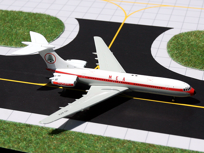 GJ70695 GEMINI JETS MEA (Middle East Airlines) / ミドル・イースト航空 VC-10 OD-AFA 1:400 完売しました。