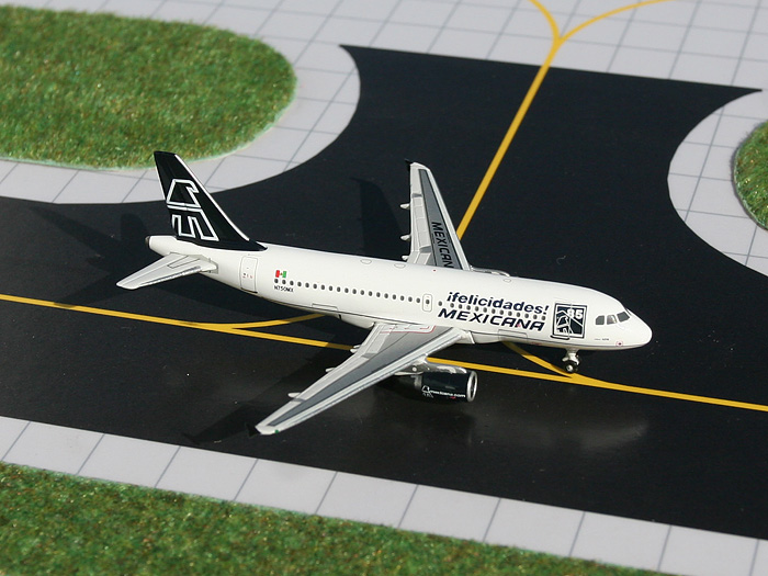 GJ70800 GEMINI JETS Mexicana / メキシカーナ航空 メヒカーナ A319 N750MX 1:400 メーカー完売 GEMINI JETS 1:400 MEXICANA / メキシカーナ航空 メヒカーナ A319 亜鉛ダイキャスト製