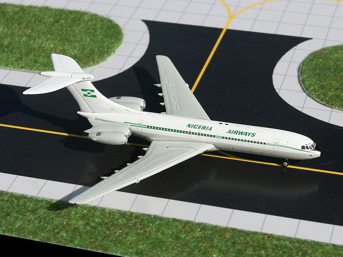 GJ70690 GEMINI JETS NIGERIA AIRWAY / ナイジェリア航空 VC-10 5N-ABD 1:400 完売しました。
