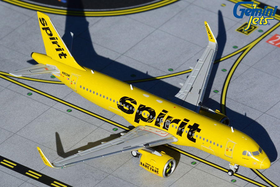 GJNKS1612 GEMINI JETS Spirit / スピリット航空 A320neo N902NK 1:400 メーカー完売