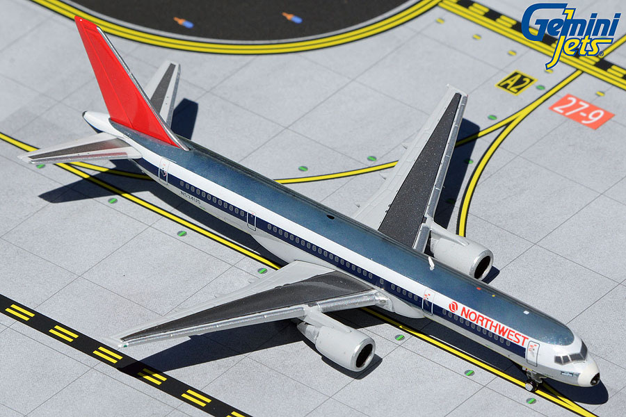 GJNWA1980 GEMINI JETS NORTHWEST ORIENT Airlines / ノースウエスト・オリエント航空 B757-200 N534US 1:400 メーカー完売 GEMINI JETS 1:400 Northwest Orient Airlines / ノースウエストオリエント 757-200 亜鉛ダイキャスト製