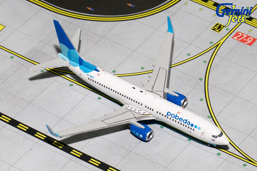 GJ701569 GEMINI JETS POBEDA airline / ポベーダ航空 B737-800W VQ-BWH 1:400 メーカー完売 GEMINI JETS 1:400 POBEDA airline / ポベーダ航空 737-800 亜鉛ダイキャスト製
