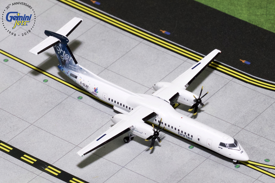 GJPOE1519 GEMINI JETS PORTER / ポーター航空 Dash 8 Q400 C-GLQC Canadas 150th 1:400 完売しました。