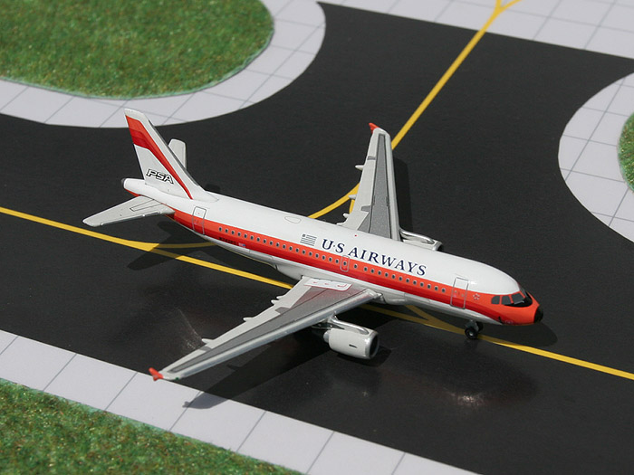 15680 GEMINI JETS US AIRWAYS PSA HERITAGE A319 1:400 メーカー完売 GEMINI JETS 1:400 US AIRWAYS / USエアウェイズ A319 亜鉛ダイキャスト製