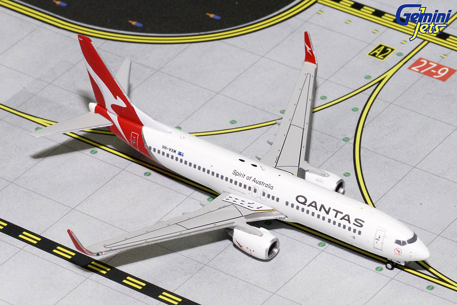 GJ701690 GEMINI JETS Qantas / カンタス航空 B737-800W VH-VXM 1:400 完売しました
