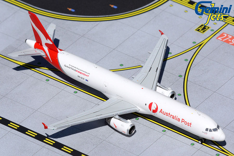 GJQFA1955 GEMINI JETS Qantas Freight / カンタスカーゴ Australia Post A321P2F 1:400 メーカー完売 GEMINI JETS 1:400 Qantas Freight / カンタス・フライト A321F 亜鉛ダイキャスト製