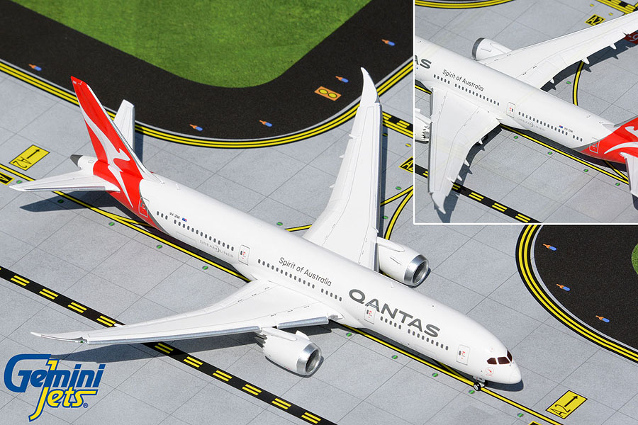 GJQFA1995F GEMINI JETS Qantas / カンタス航空 B787-9 Flaps Down VH-ZNK 1:400 完売しました。 GEMINI JETS 1:400 Qantas Airways / カンタス航空 787-9 亜鉛ダイキャスト製