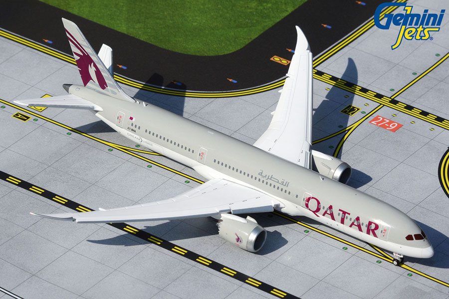 GJQTR1915F GEMINI JETS Qatar / カタール航空 B787-9 Flaps Down A7-BHA 1:400 完売しました。