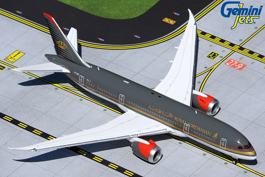 GJRJA1976 GEMINI JETS Royal Jordanian / ロイヤル・ヨルダン航空 B787-8 JY-BAC 1:400 完売しました。 GEMINI JETS 1:400 Royal Jordanian Airline / ロイヤル・ヨルダン航空 787-8 亜鉛ダイキャスト製