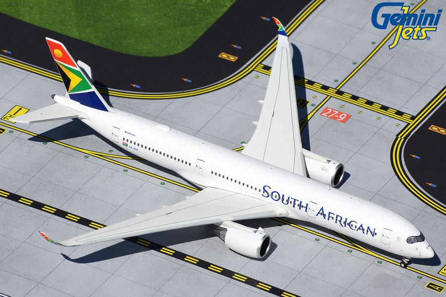 GJSAA1920 GEMINI JETS South African / 南アフリカ航空 SAA A350-900 ZS-SDC 1:400 完売しました。 GEMINI JETS 1:400 South African Airways / 南アフリカ航空 A350-900 亜鉛ダイキャスト製