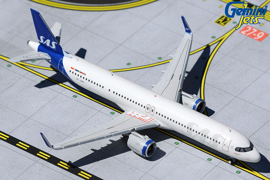 GJSAS1944 GEMINI JETS SAS Scandinavian / スカンジナビア航空 A321neo SE-DMO 1:400 メーカー完売 GEMINI JETS 1:400 SAS Scandinavian Airlines / スカンジナビア航空 A321neo 亜鉛ダイキャスト製