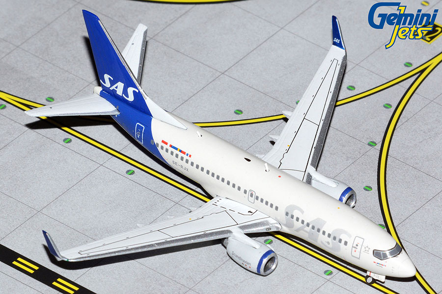 GJSAS1988 GEMINI JETS SAS Scandinavian / スカンジナビア航空 B737-700W SE-RJX 1:400 メーカー完売