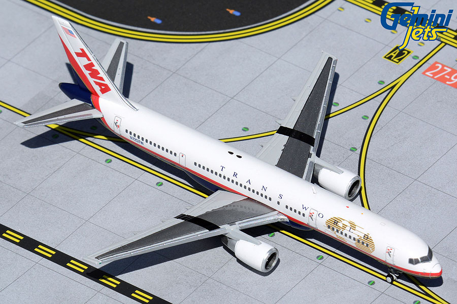 GJTWA1982 GEMINI JETS TWA / トランス・ワールド航空 B757-200 N725TW 1:400 メーカー完売 GEMINI JETS 1:400 TWA Trans World Airlines / トランス・ワールド航空 757-200 亜鉛ダイキャスト製