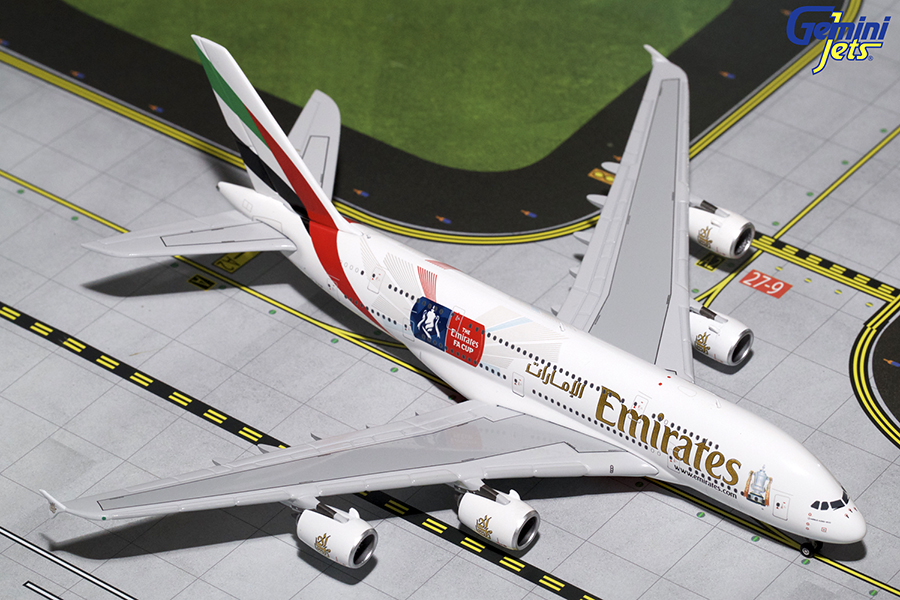 GJ701595 GEMINI JETS Emirates / エミレーツ航空 A380 Emirates FA Cup A6-EER 1:400 完売しました。 GEMINI JETS 1:400 Emirates / エミレーツ航空 A380 亜鉛ダイキャスト製