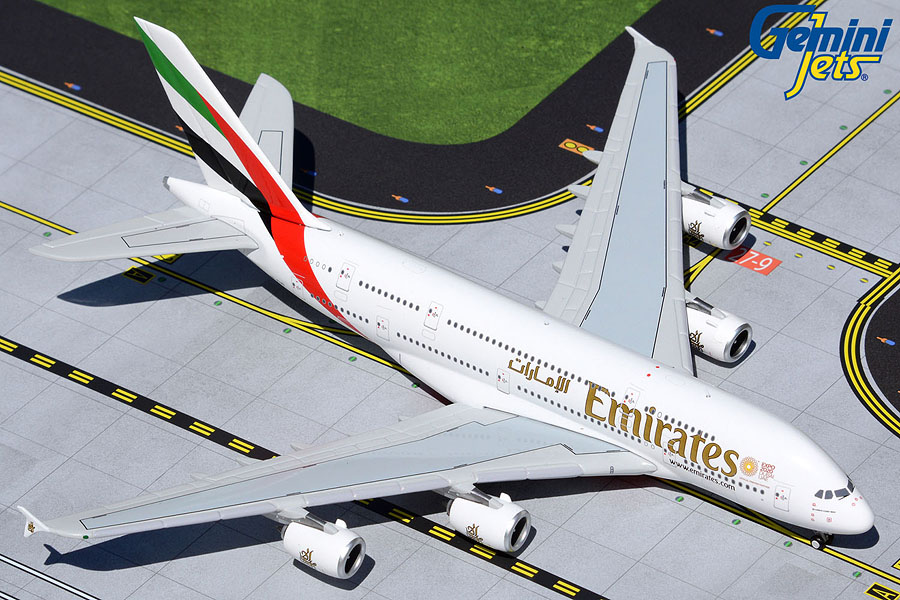 GJUAE1941 GEMINI JETS Emirates  / エミレーツ航空 Expo2020 A380 A6-EUD 1:400 完売しました。 GEMINI JETS 1:400 Emirates / エミレーツ航空 A380 亜鉛ダイキャスト製