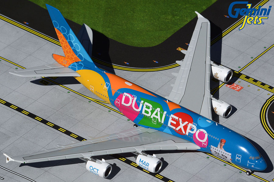 GJUAE2063 GEMINI JETS Emirates Dubai Expo Be Part Of The Magic / エミレーツ航空 A380 A6-EEU 1:400 完売しました。 GEMINI JETS 1:400 Emirates / エミレーツ航空 A380 亜鉛ダイキャスト製