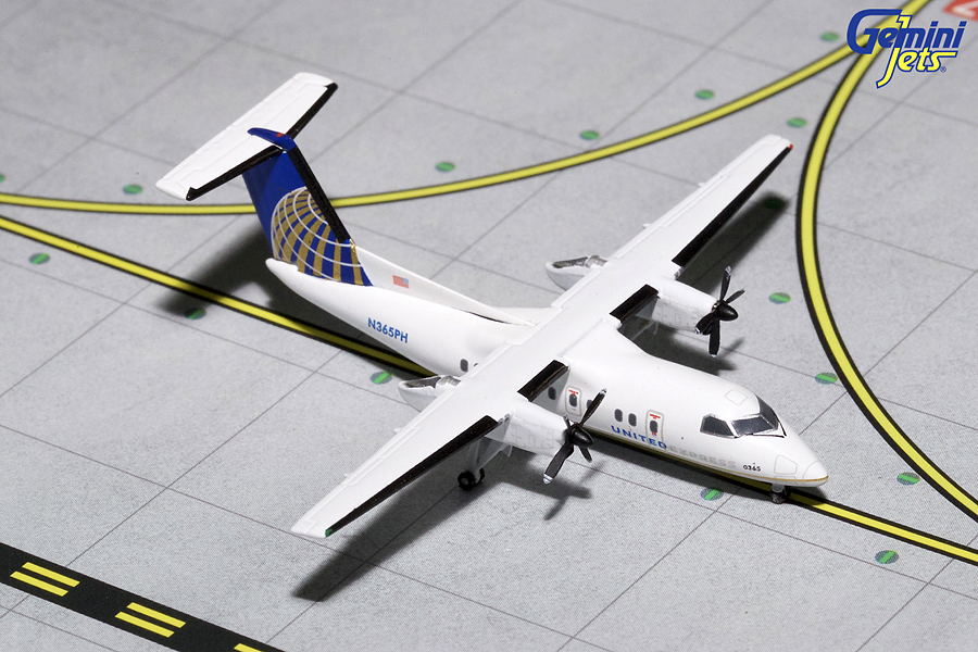 GJ701153 GEMINI JETS UNITED / ユナイテッド航空 DHC-8-200 N365PH 1:400 完売しました。 GEMINI JETS 1:400 United Airlines / ユナイテッド航空 DHC-8-200 亜鉛ダイキャスト製
