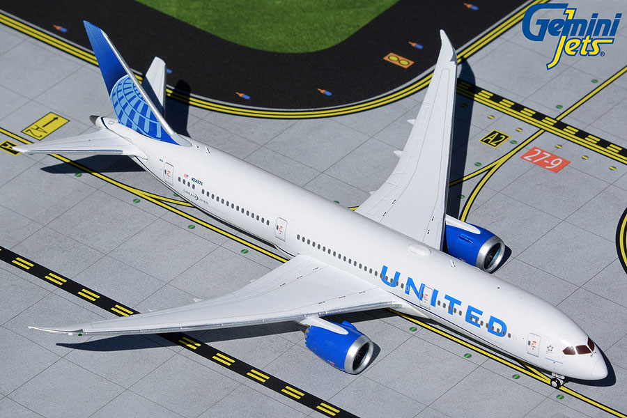 GJUAL1795 GEMINI JETS UNITED / ユナイテッド航空 B787-9 N24976 1:400 完売しました。 GEMINI JETS 1:400 United Airlines / ユナイテッド航空 787-9 亜鉛ダイキャスト製