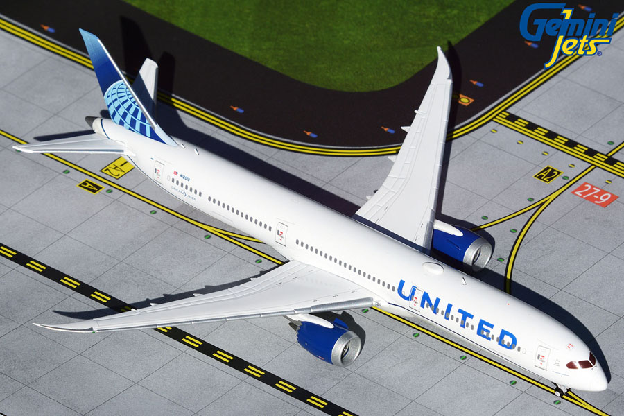 GJUAL1808 GEMINI JETS UNITED / ユナイテッド航空 B787-10 N12010 1:400 完売しました。