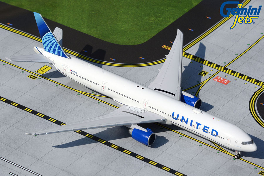 GJUAL1922 GEMINI JETS UNITED / ユナイテッド航空 B777-300ER N2749U 1:400 完売しました。 GEMINI JETS 1:400 United Airlines / ユナイテッド航空 777-300 亜鉛ダイキャスト製
