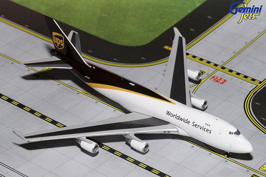 GJ701571 GEMINI JETS UPS Airlines / UPS航空 B747-400 N572UP 1:400 完売しました。 GEMINI JETS 1:400 UPS / ユーピーエス ユナイテッド・パーセル・サービス 747-400 亜鉛ダイキャスト製