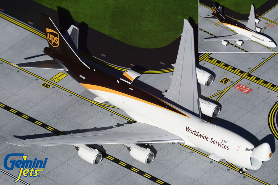 GJUPS1899 GEMINI JETS UPS / UPS航空 B747-8F N606UP 1:400 完売しました。 GEMINI JETS 1:400 UPS / ユーピーエス ユナイテッド・パーセル・サービス 747-8F 亜鉛ダイキャスト製