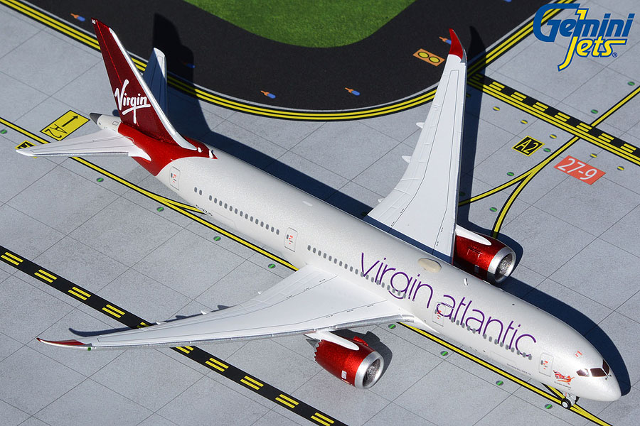 GJVIR1935 GEMINI JETS Virgin Atlantic / ヴァージン・アトランティック航空 B787-9 G-VZIG 1:400 完売しました。 GEMINI JETS 1:400 Virgin Atlantic Airways / ヴァージン・アトランティック航空 787-9 亜鉛ダイキャスト製