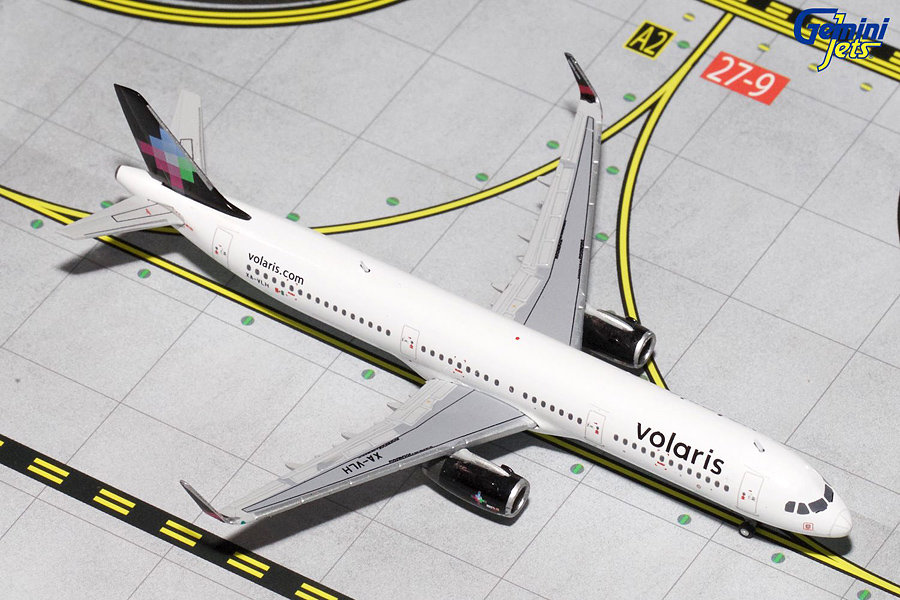 GJ701489 GEMINI JETS VOLARIS / ボラリス A321S XA-VLH 1:400 完売しました。 GEMINI JETS 1:400 Volaris / ボラリス A321 亜鉛ダイキャスト製