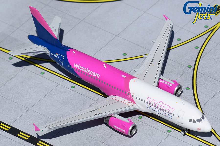 GJWZZ1978 GEMINI JETS Wizz / ウィズエアー A320 HA-LWC 1:400 メーカー完売