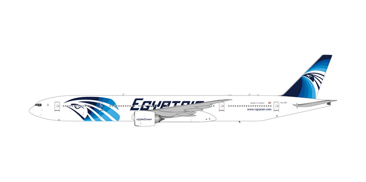11732 Phoenix EgyptAir / エジプト航空 B777-300ER SU-GDP 1:400 完売しました。 Phoenix 1:400 EgyptAir / エジプト航空 777-300 亜鉛ダイキャスト製