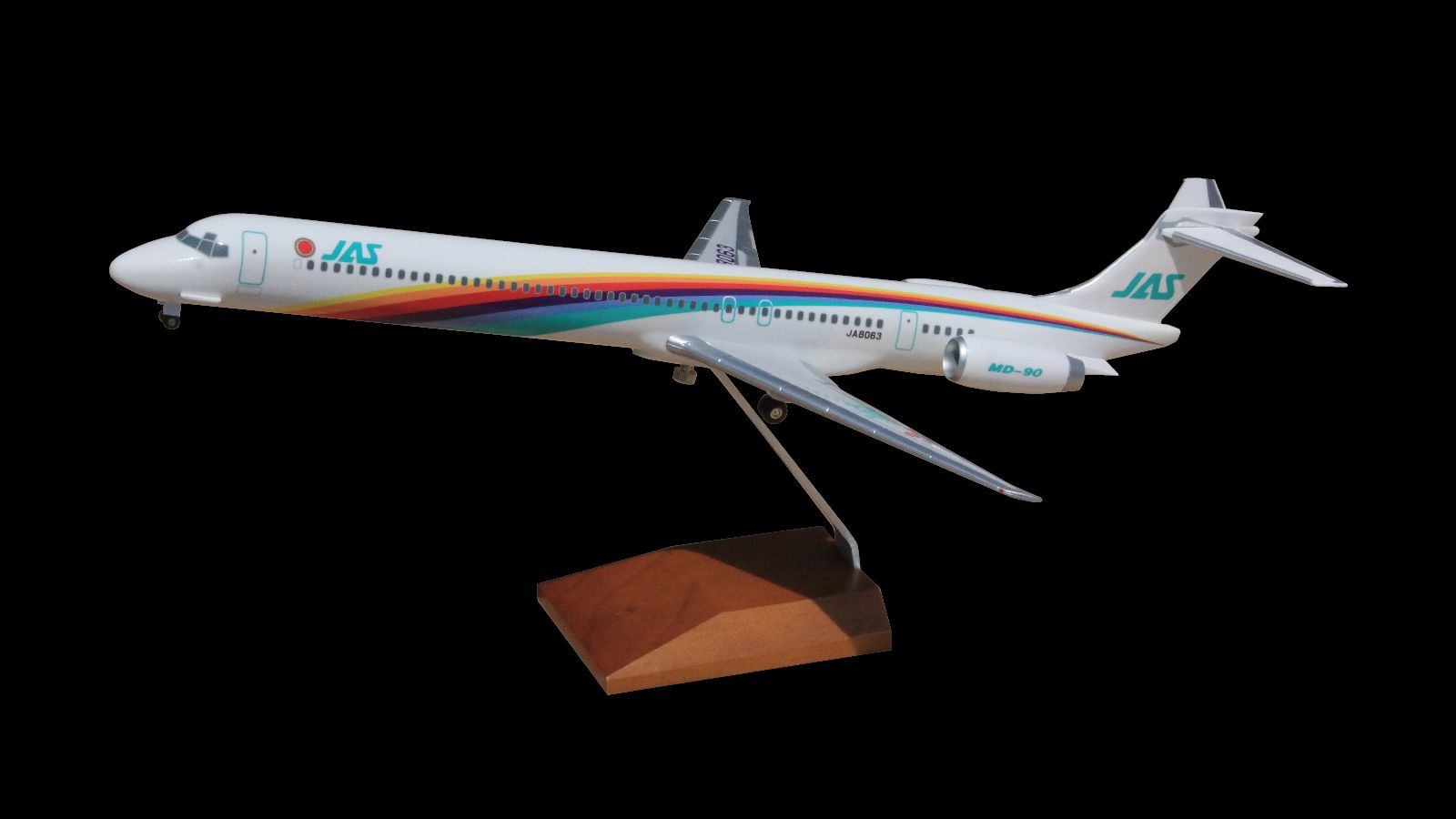 BJQ1158 JALUX企画品 JAS MD-90 JA8063 3号機 1:100 完売しました。