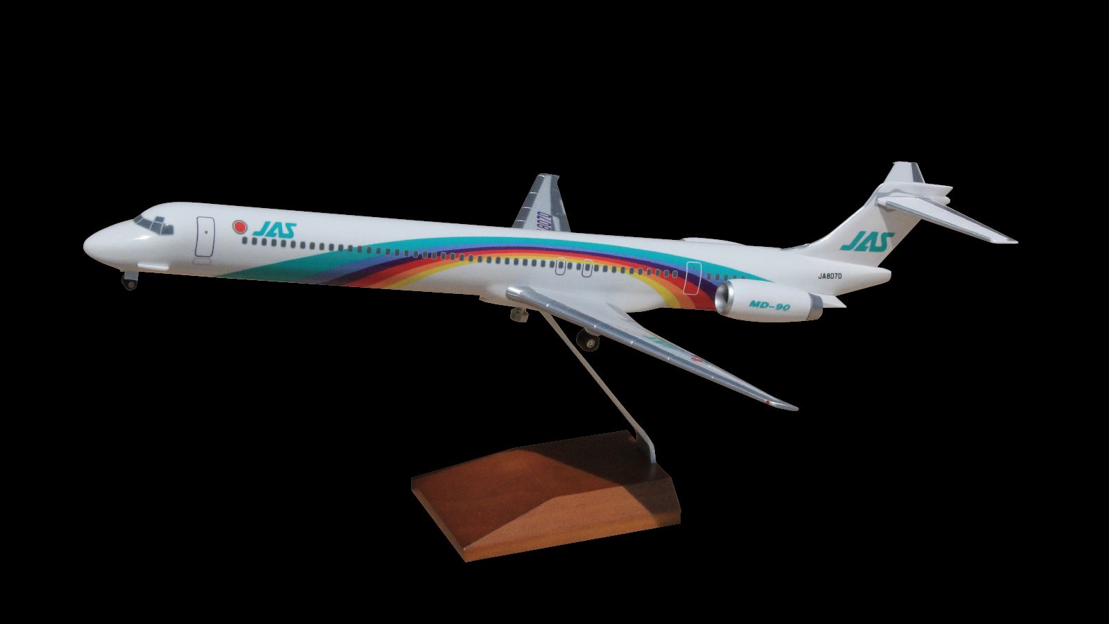BJQ1162 JALUX企画品 JAS MD-90 JA8070 7号機 1:100 完売しました。