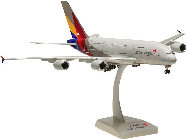 0168GR Hogan Asiana / アシアナ A380 HL7625 1:200 完売しました。 Hogan 1:200 Asiana Airlines / アシアナ航空 A380 プラスチック製
