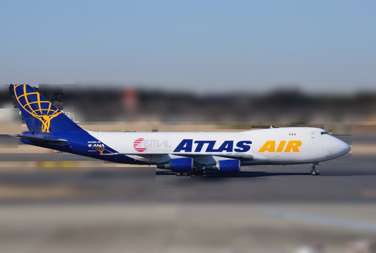 04451 Phoenix ATLAS AIR / アトラス航空 B747-400 N408MC 1:400 お取り寄せ