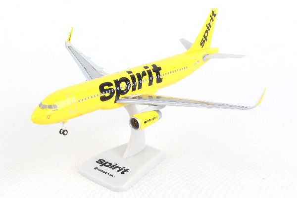 11229GR Hogan Spirit A320S 1:200 お取り寄せ Hogan 1:200 Spirit / スピリット航空/スピリッツ航空 A320 プラスチック製