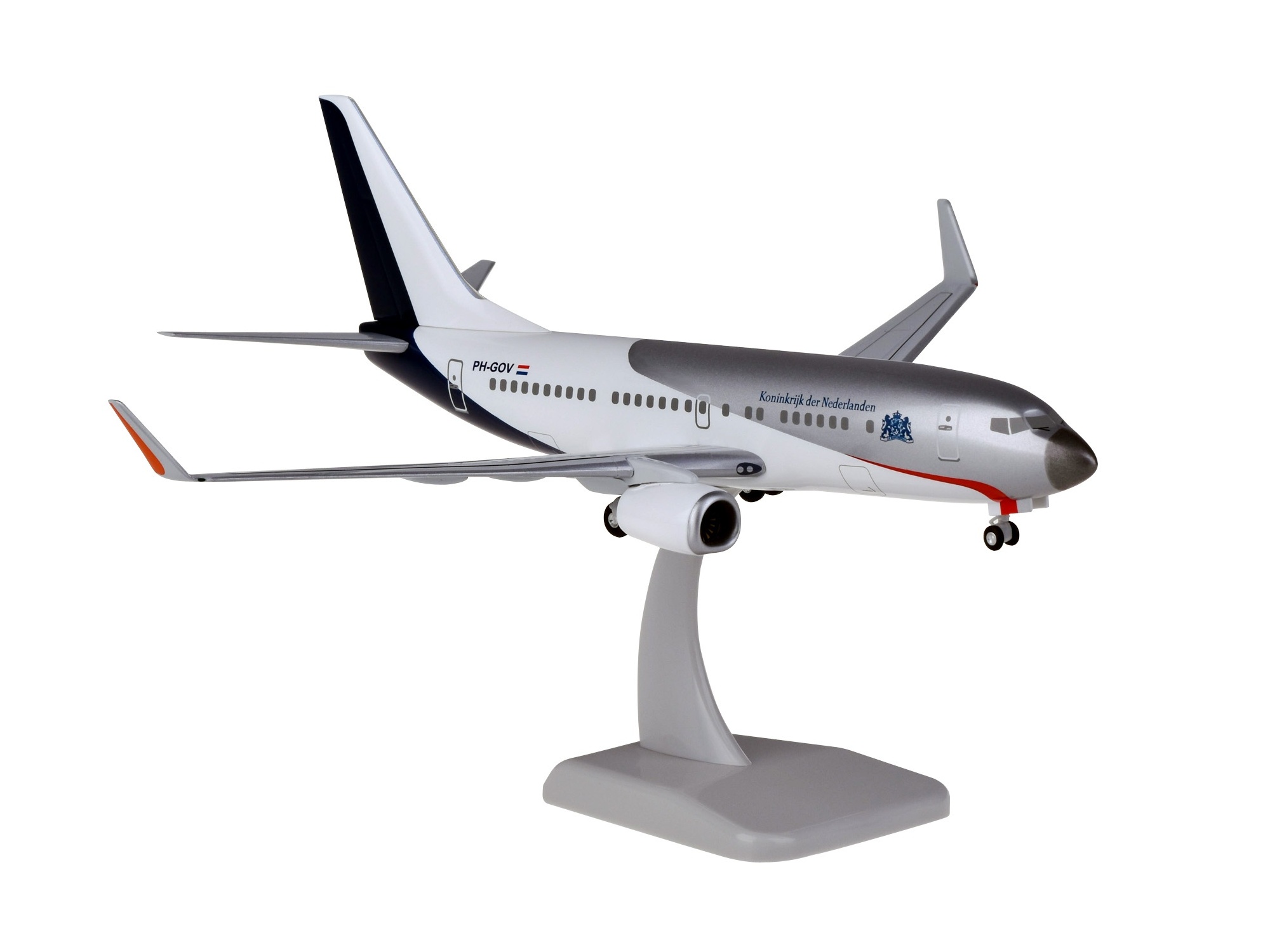 11601GR Hogan Government of the Netherlands / オランダ政府専用機 B737-700W 1:200 完売しました。 Hogan 1:200 Government of the Netherlands / オランダ空軍 オランダ王立空軍 737-700 プラスチック製
