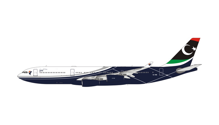11750 Phoenix Libya Government / リビヤ政府専用機 A340-200 5A-ONE 1:400 完売しました。