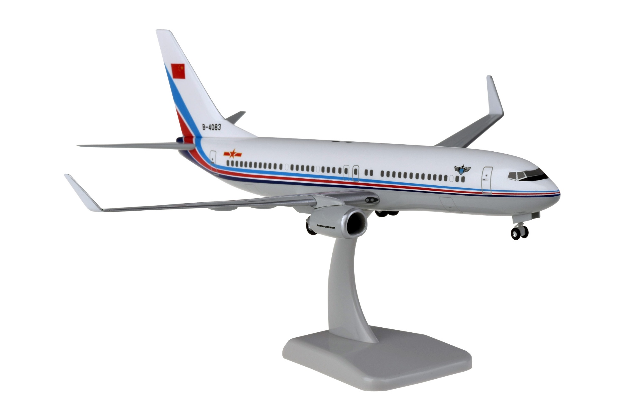 11755GR Hogan People's Liberation Army Air Force (PLAAF) / 中国人民解放軍空軍 B737-800WW B-4083 1:200 完売しました。 Hogan 1:200 People's Liberation Army Air Force (PLAAF) / 中国軍/中国人民解放軍空軍 737-800 プラスチック製
