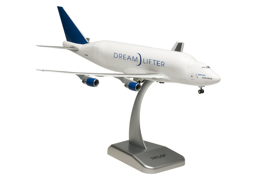 3480GR Hogan Boeing Dreamlifter ドリームリフター B747-400LCF N780BA 組立式 1:200 お取り寄せ Hogan 1:200 Boeing / ボーイングカラー 747-400F プラスチック製