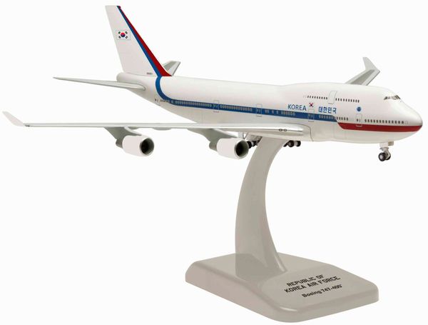 50013 Hogan-M Korean Air Force (ROKAF) / 韓国政府専用機 B747-400 10001 1:500 お取り寄せ Hogan 1:500 Korean Air Force (ROKAF) / 韓国政府専用機 747-400 亜鉛ダイキャスト製