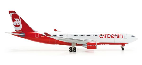 517393C Herpa Air Berlin / エアベルリン A330-200 D-ALPF 1:500 メーカー完売 Herpa 1:500 Air Berlin / エア・ベルリン A330-200 亜鉛ダイキャスト製