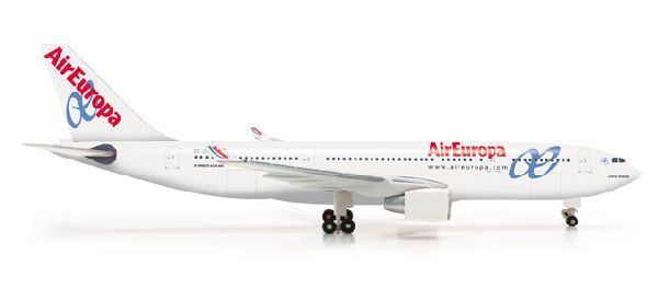 523264 Herpa Air Europa / エア　ヨーロッパ A330-200 1:500 完売しました。 Herpa 1:500 Air Europe / エア・ヨーロッパ A330-200 亜鉛ダイキャスト製
