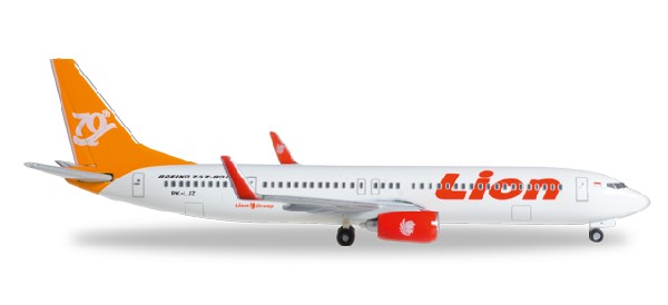 527989 Herpa Lion Air / ライオン・エア 70th B737-900ER PK-LJZ 1:500 完売しました。 Herpa 1:500 Lion Air 70th / ライオン・エア 737-900 亜鉛ダイキャスト製