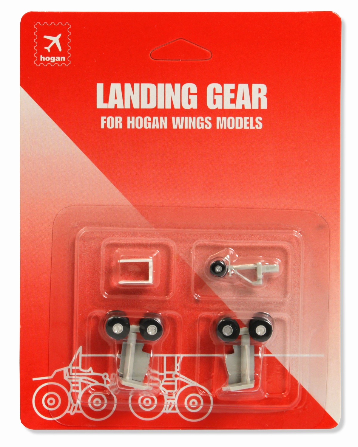 5279R HOGAN A330 用 車輪 ギアセットゴム製 1:200 Hogan 1:200   プラスチック製