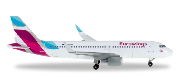 528214 Herpa Eurowings A320 D-AEWA 1:500 完売しました。 Herpa 1:500 Eurowings / ユーロウイングス A320 亜鉛ダイキャスト製
