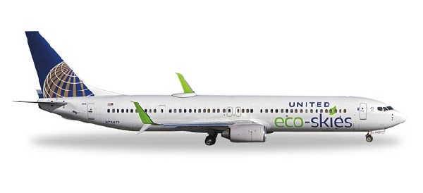 529273 Herpa UNITED / ユナイテッド航空 B737-900W Eco-Skies N75432 1:500 完売しました Herpa 1:500 United Airlines / ユナイテッド航空 737-900 亜鉛ダイキャスト製